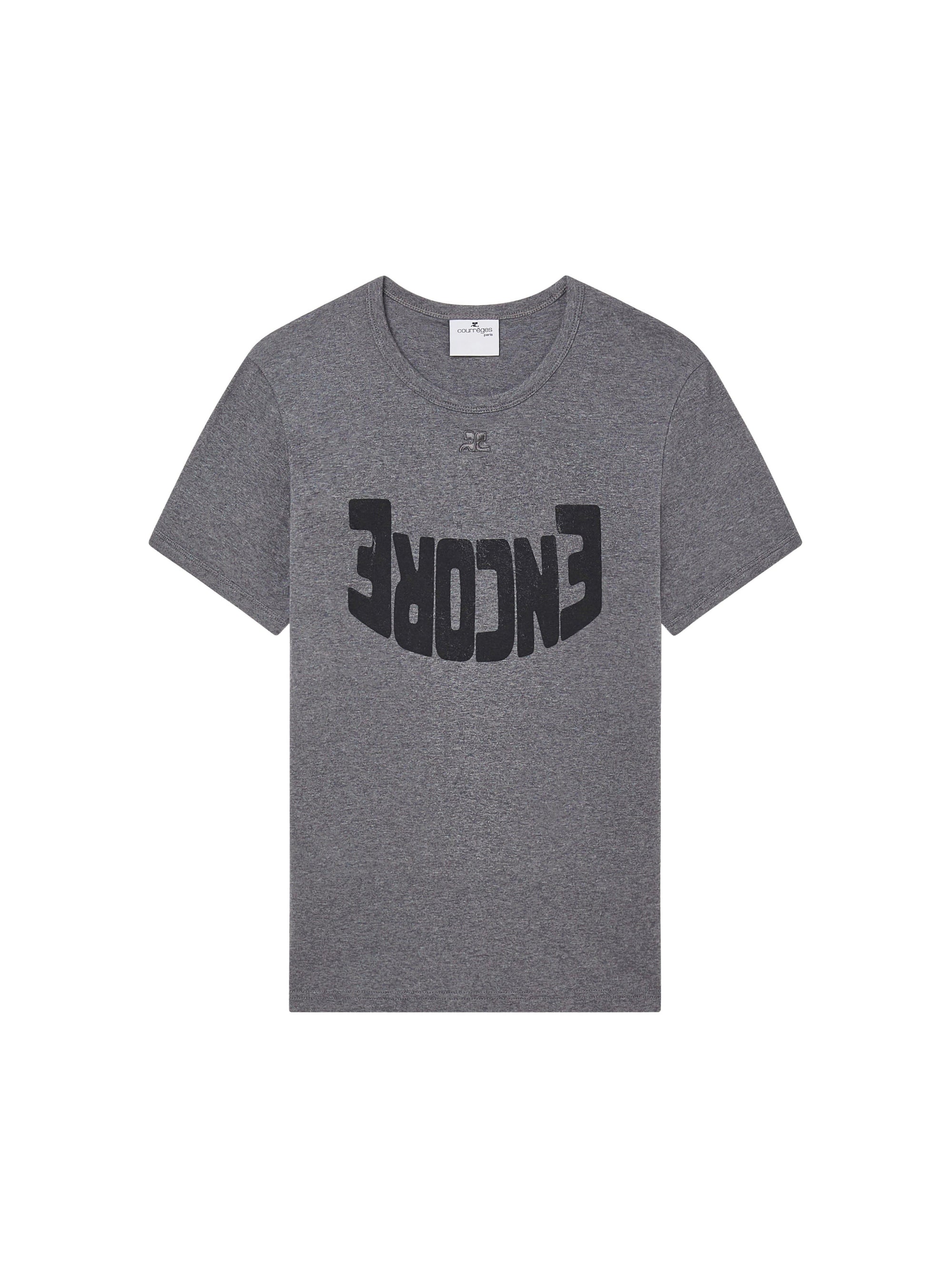 Encore contrast T-shirt - Grey
