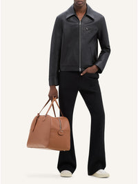 Signature leather Jacket - Black