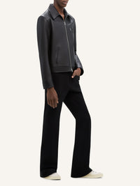 Signature leather Jacket - Black
