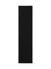 Ac ribbed lambswool Scarf - Black
