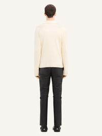 Light wool Polo - Natural