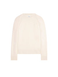 Long sleeves wool Sweater - Natural