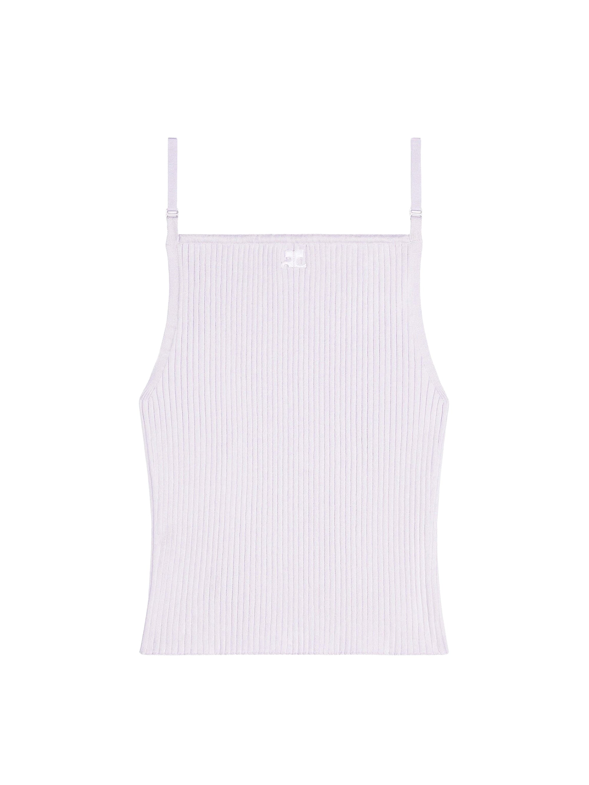 Rib knit tank Top - Mist
