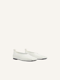 Minimal leather Loafer - Heritage White