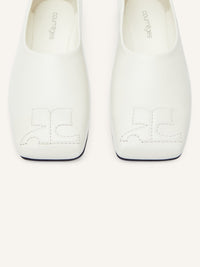 Minimal leather Loafer - Heritage White
