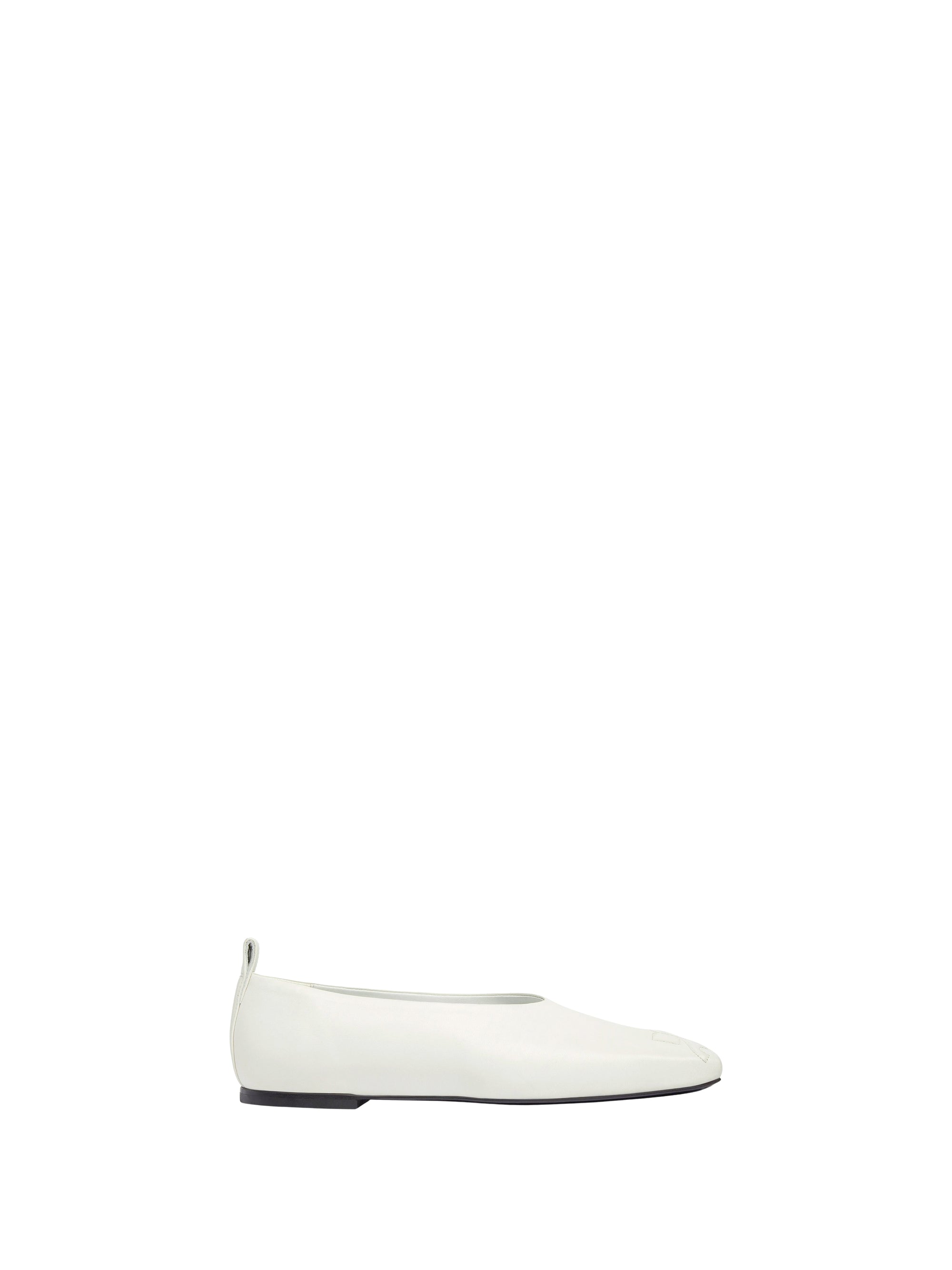 Minimal leather Loafer - Heritage White