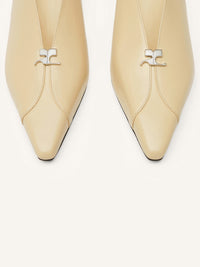 Leather Slingbacks - Soft Butter
