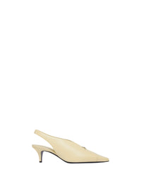 Leather Slingbacks - Soft Butter