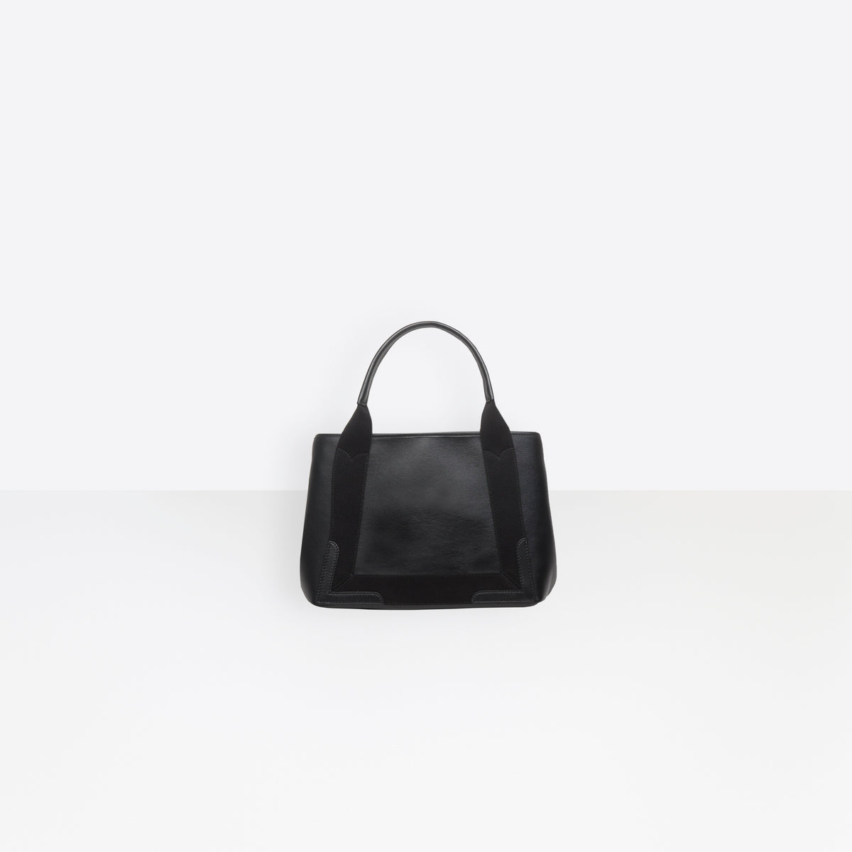 Navy Small Cabas - Black