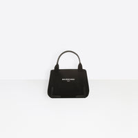 Navy Cabas S Denim - Black & White