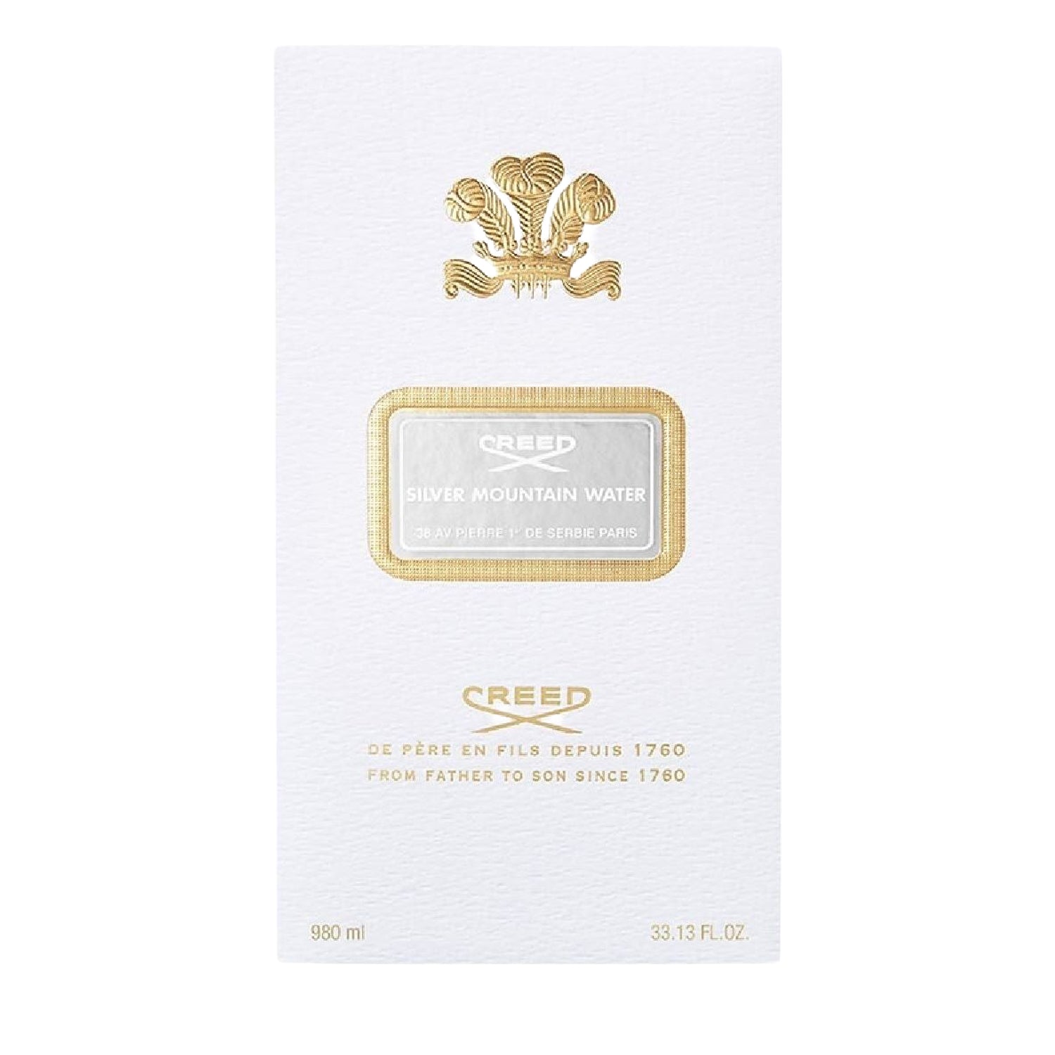 1000ml Silver Mountain Water Eau de Parfum
