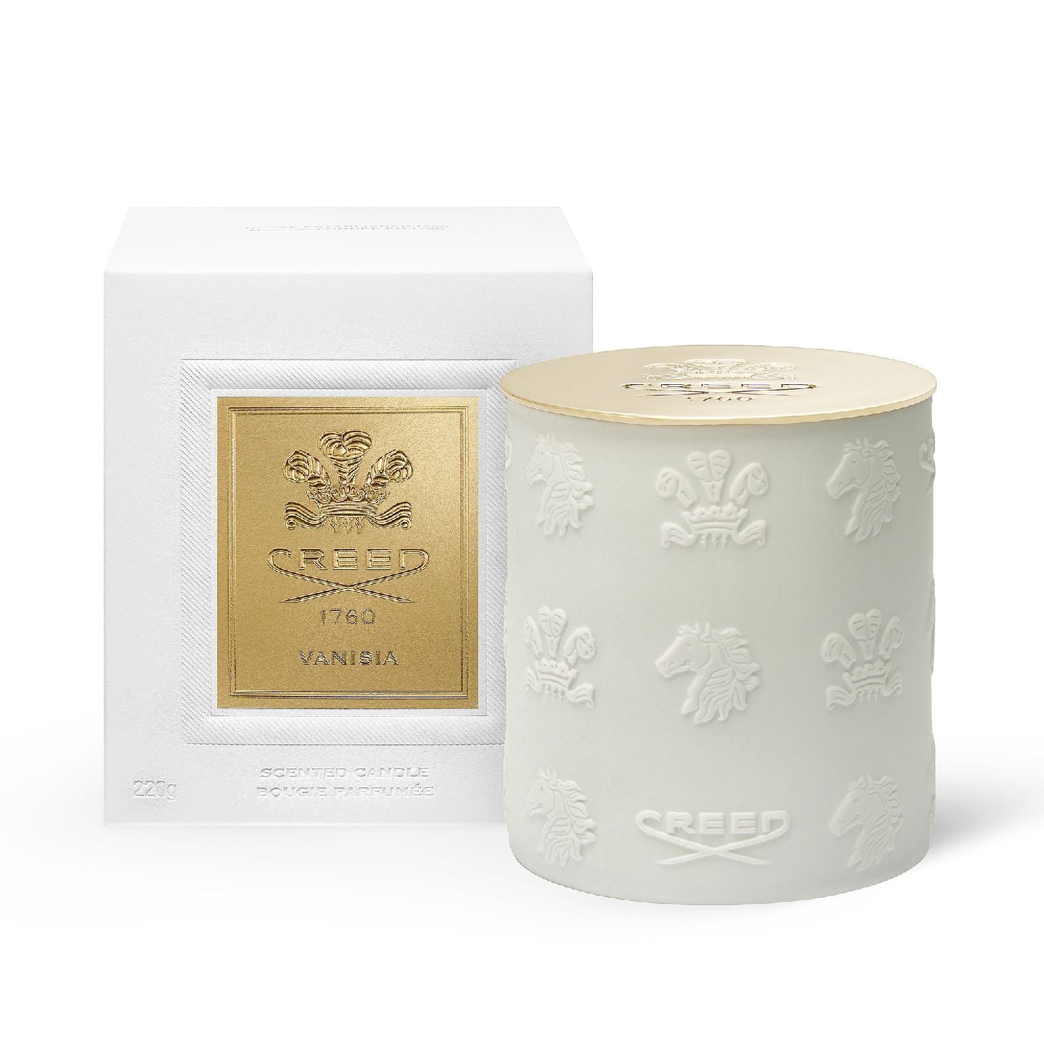 220g Vanisia Porcelain Candle