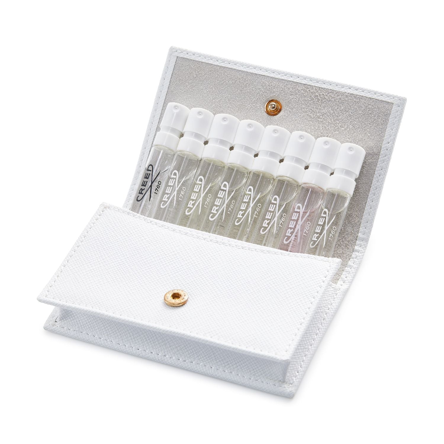13.6ml Women's Leather Sample Wallet, White