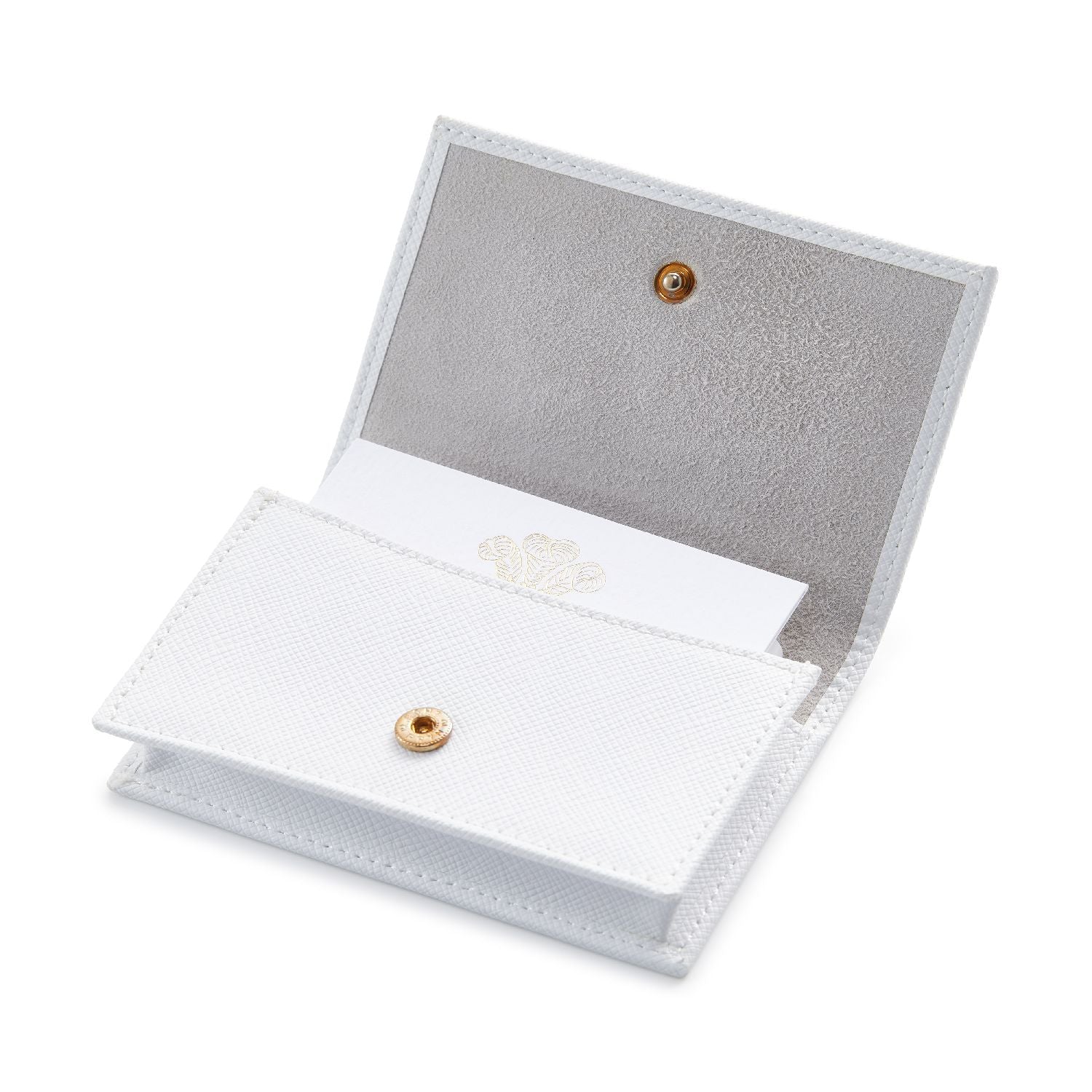 13.6ml Women's Leather Sample Wallet, White