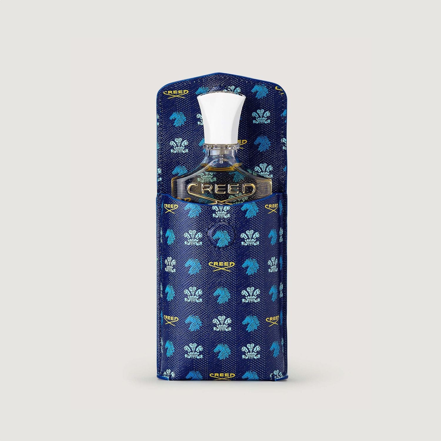 Blue Hip Flask
