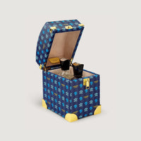 Heritage leather blue Trunk
