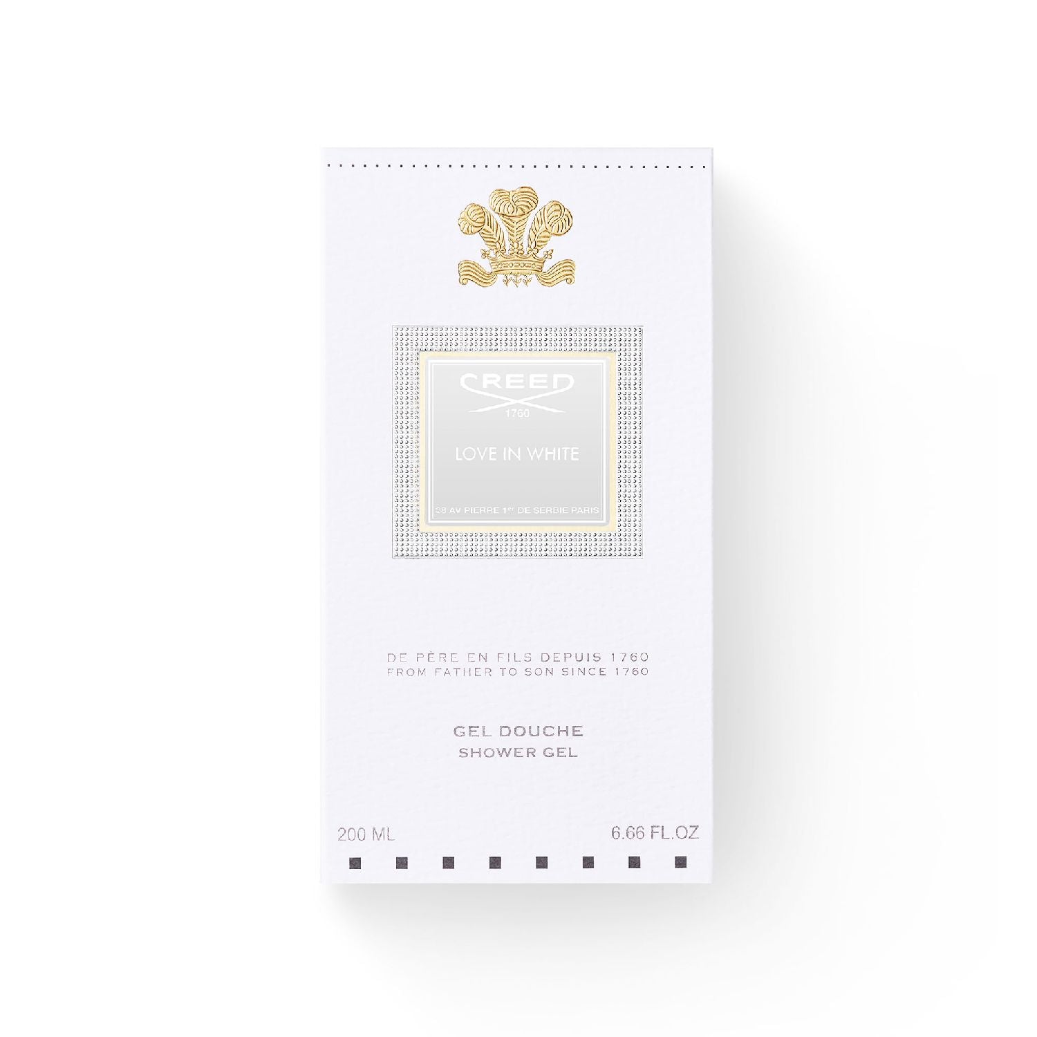 200ml Love In White Shower Gel