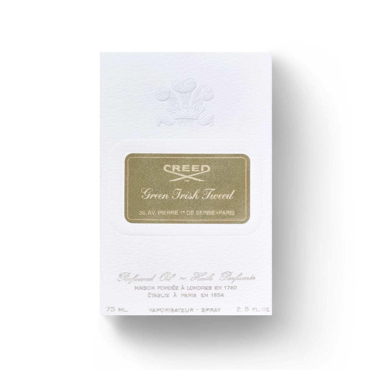 75ml Green Irish Tweed Perfumed Body Oil
