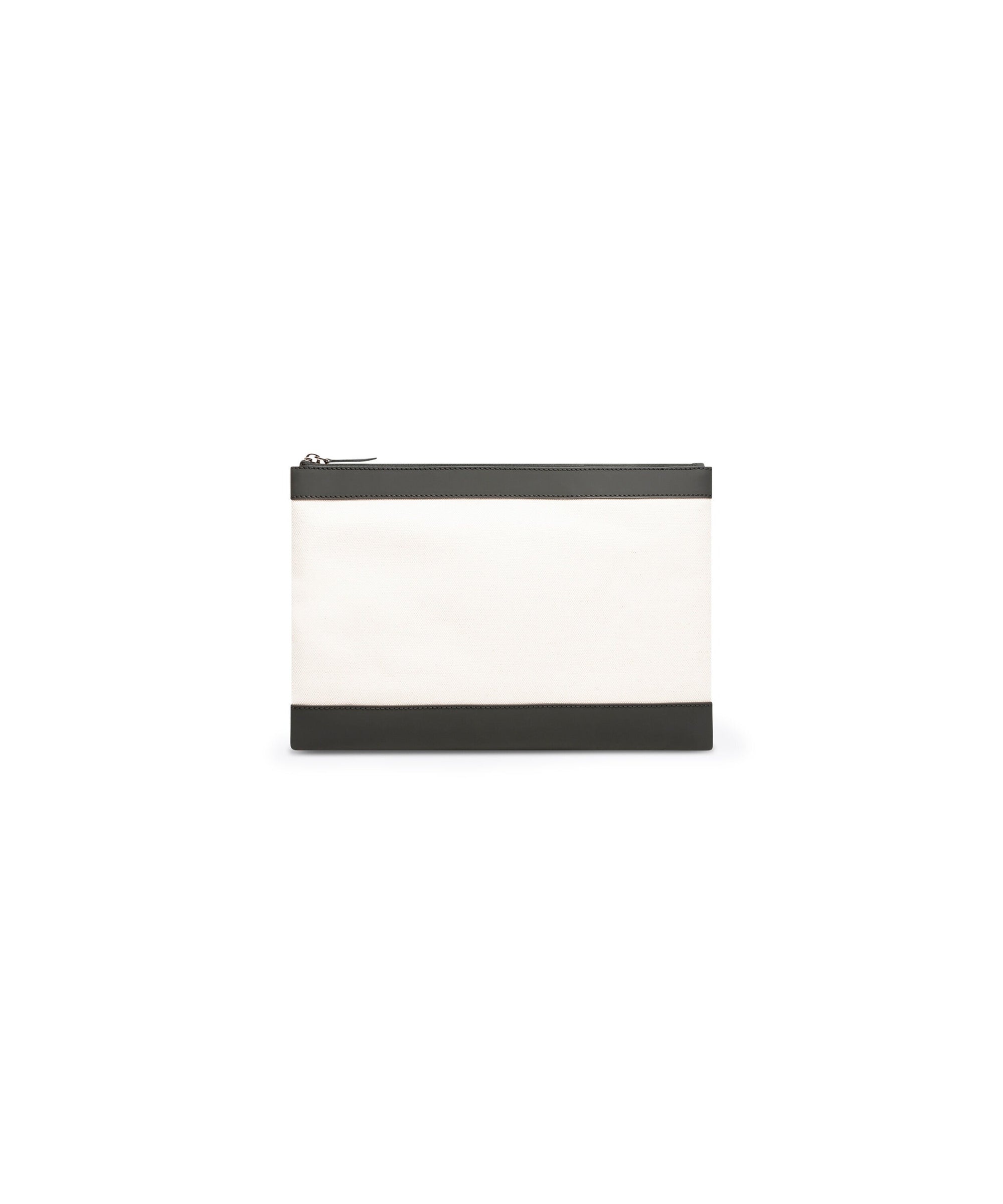 Navy Clip Medium - Naturel & Black