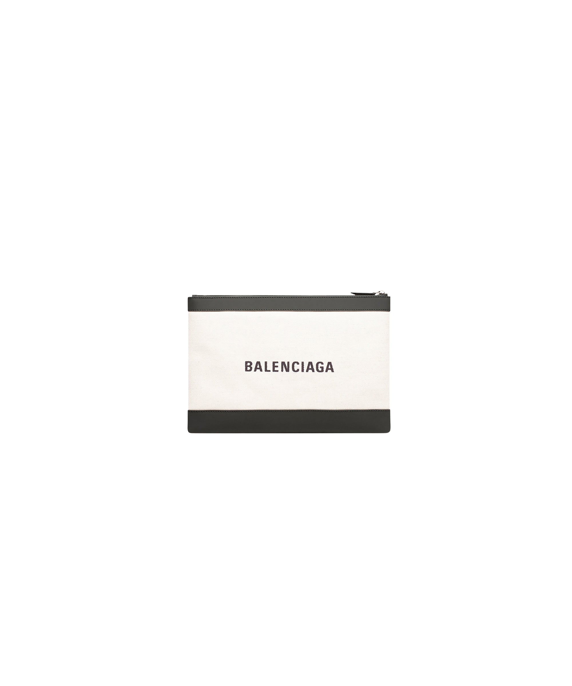 Navy Clip Medium - Naturel & Black