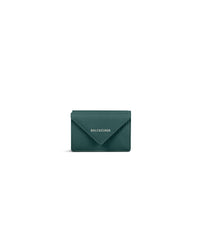 Papier Mini Wallet - Vert Malachite