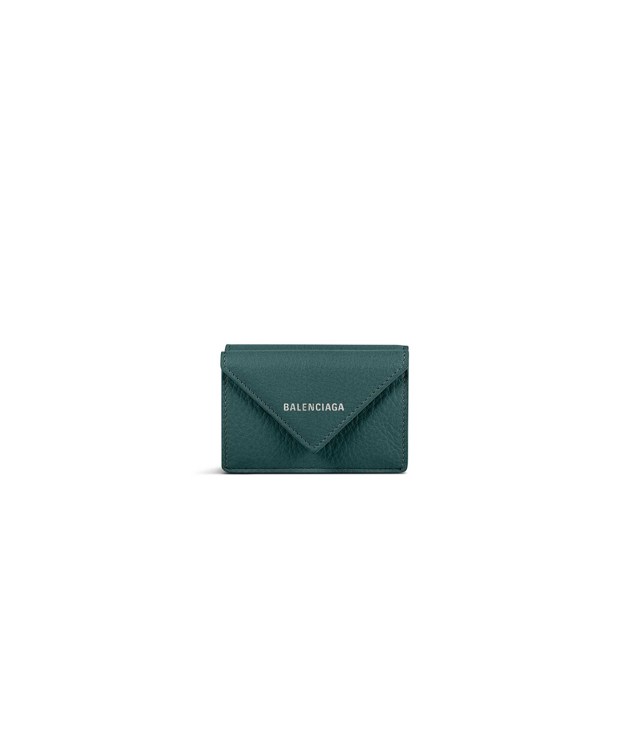 Papier Mini Wallet - Vert Malachite