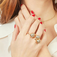 Nuvola Diamond & Rose gold Ring - Rose gold