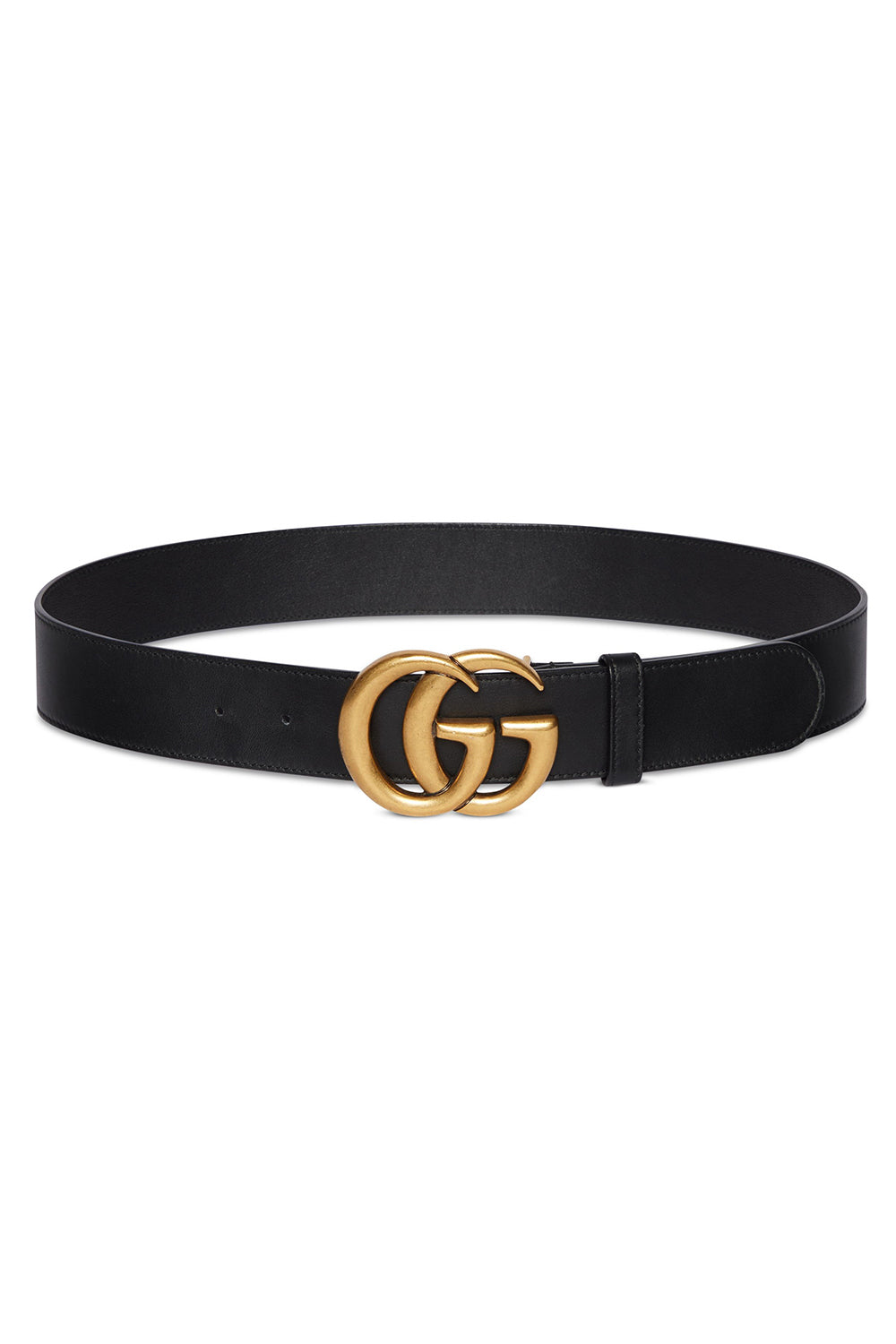 GG Marmont Moon black W.40 Belt - Black