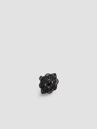 Pincushion black Ring - Black