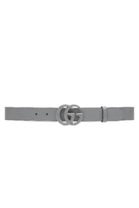 GG Marmont Azalea Mich deep grey W.30 Belt - Deep Grey