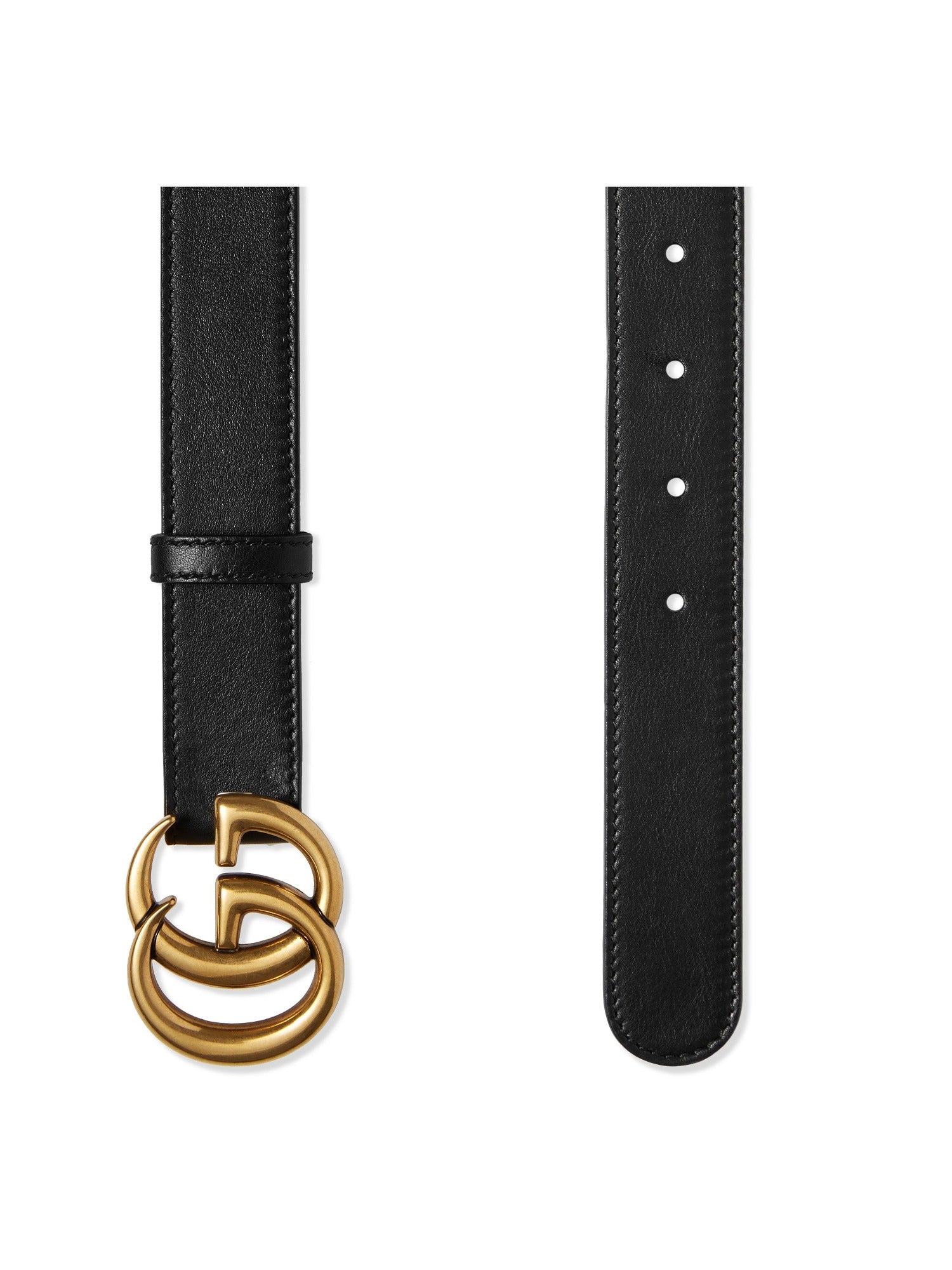 GG Marmont black W.30 Belt - Black