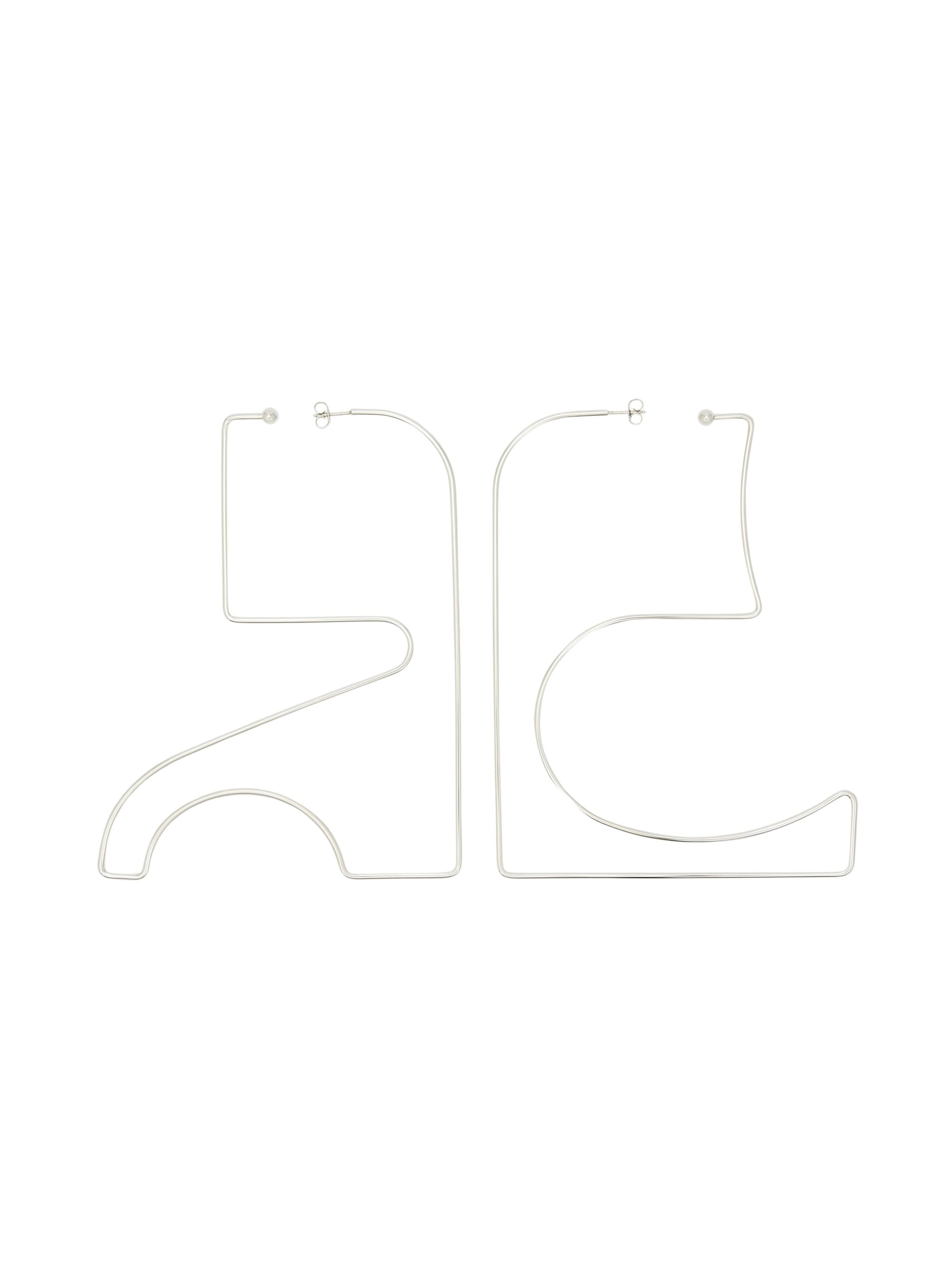 Maxi ac Earrings - Silver