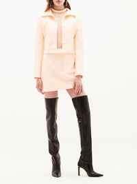 Iconic vinyl Skirt - Orange