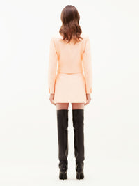 Iconic vinyl Skirt - Orange