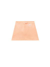 Iconic vinyl Skirt - Orange