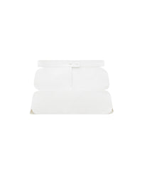 Diamond vinyl Skirt - White