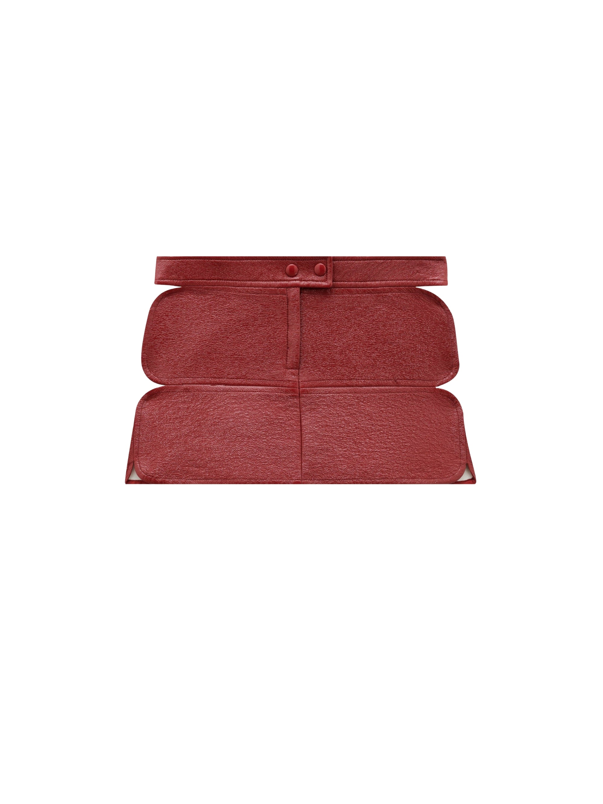 Diamond vinyl Skirt - Red