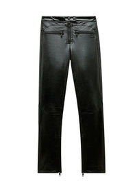 Biker vinyl Pant - Black