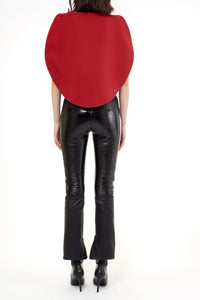 Biker vinyl Pant - Black