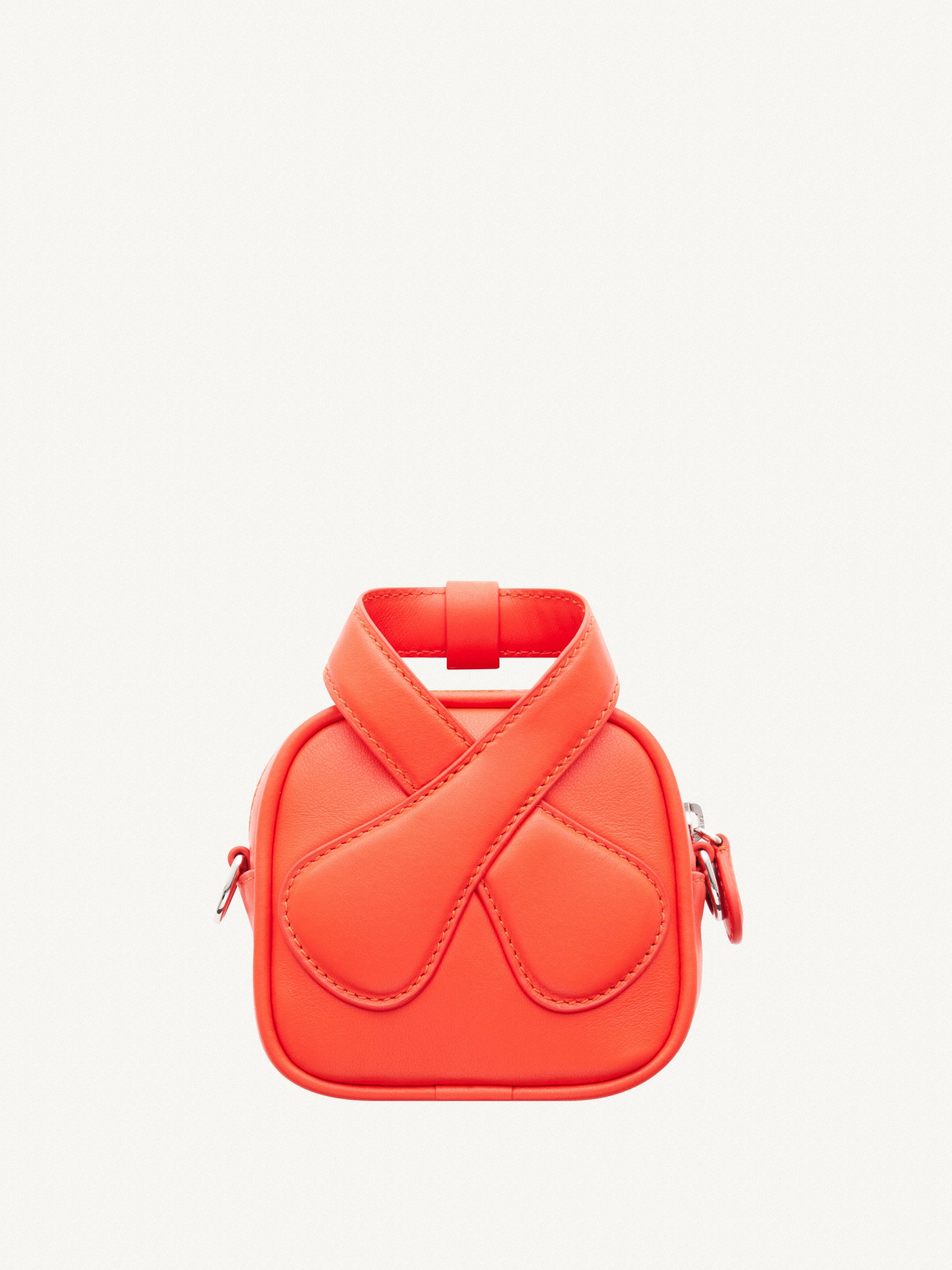 Crossbody leather Bag - Heritage Red