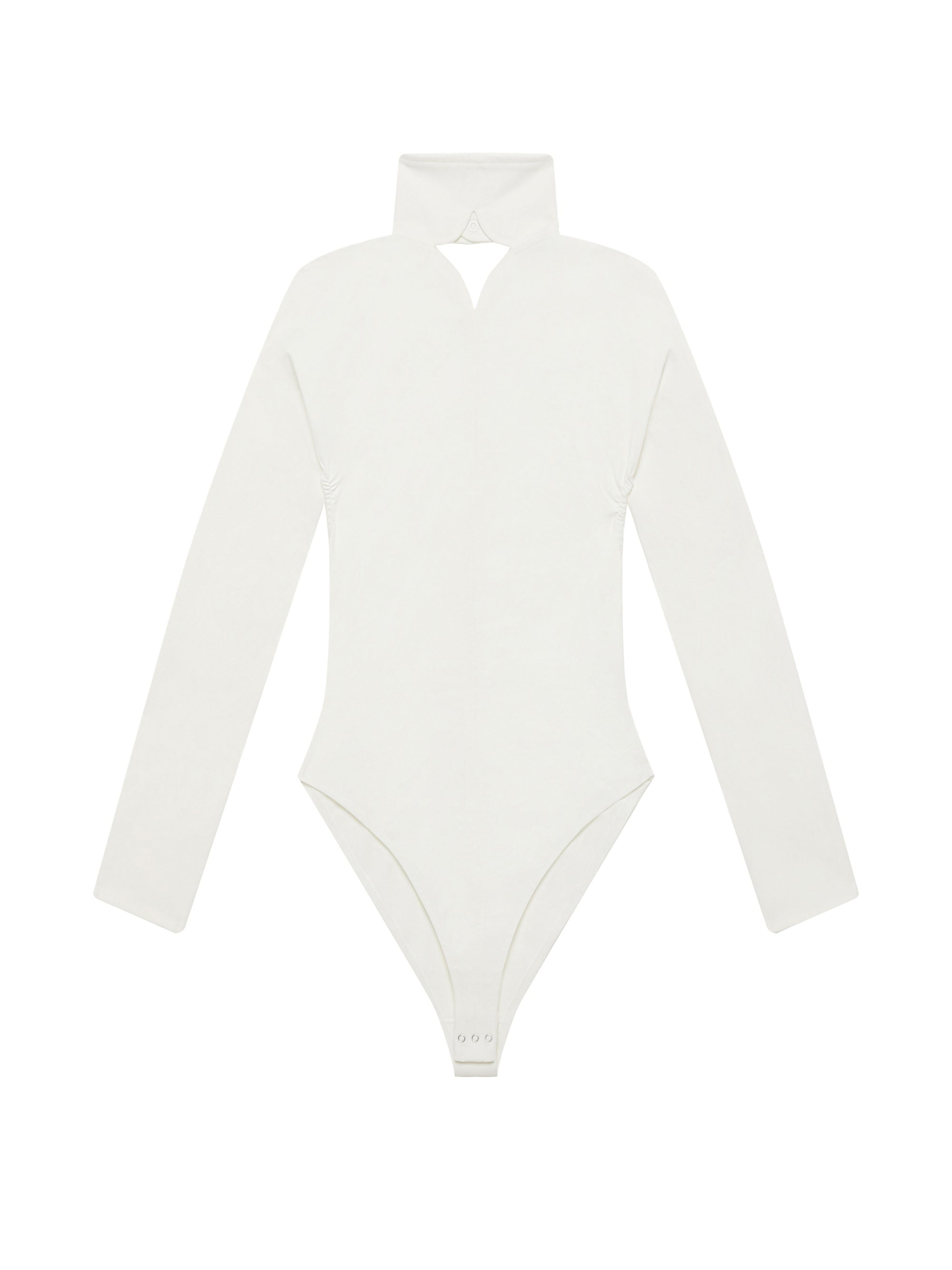 Open back milano Body - White