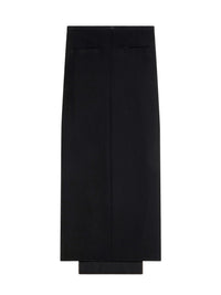 Heritage tech crepe Skirt - Black