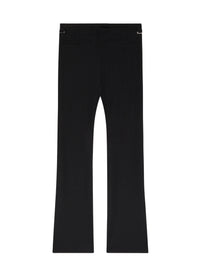 Snaps tech crepe Pant - Black