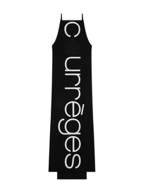 Crepe printed Dress - Black