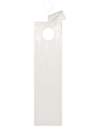 New age glitter tulle silk long Dress - Dirty White