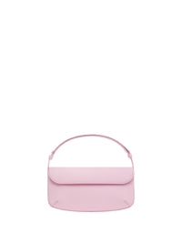 Sleek Leather Bag - Pink