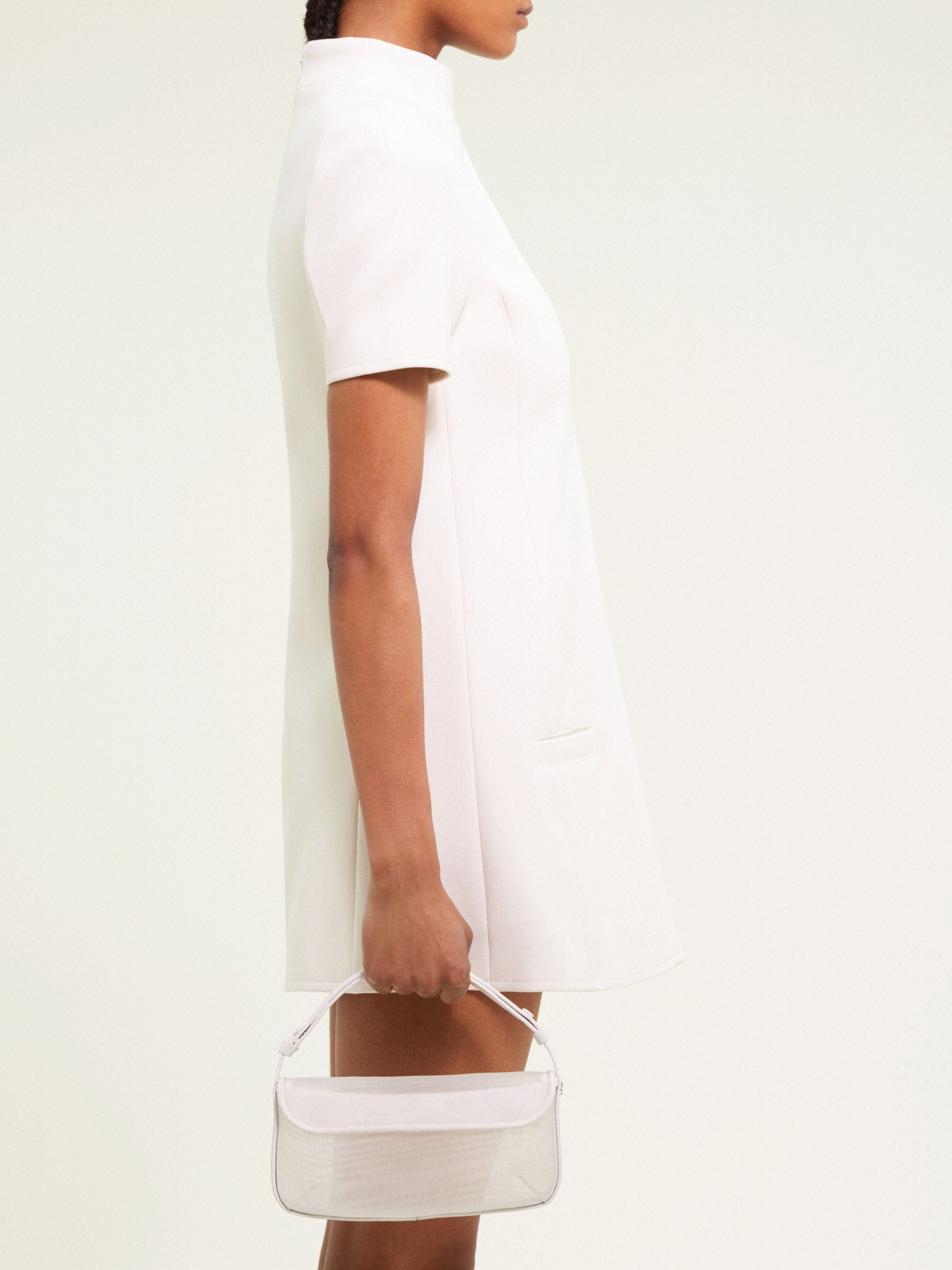 Sleek mesh Bag - Heritage White