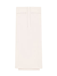 Tracksuit interlock long Skirt - Pink