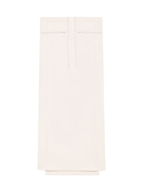 Tracksuit interlock long Skirt - Powder Pink