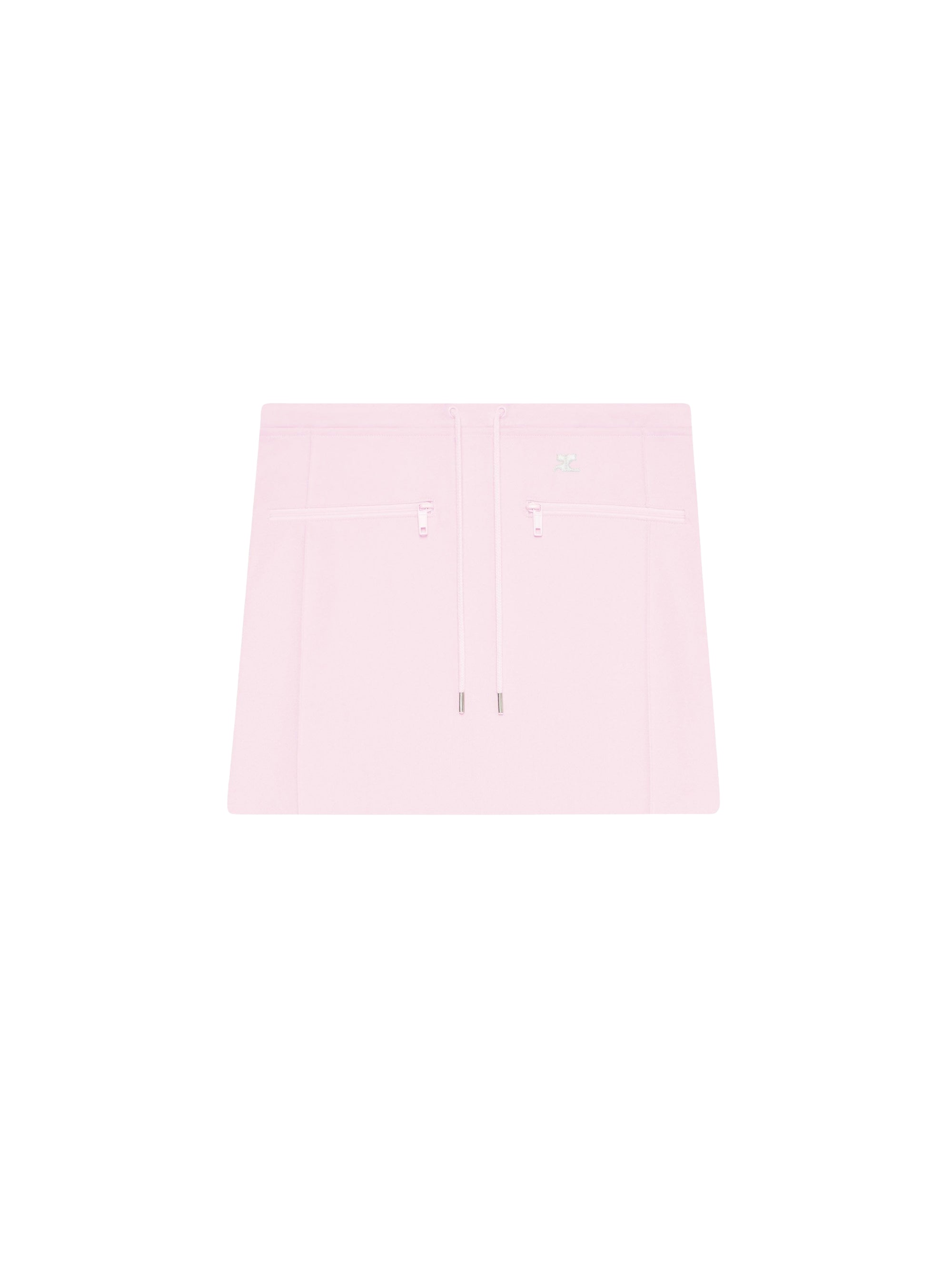 Tracksuit interlock mini Skirt - Pink